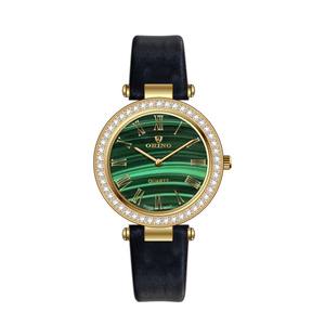 공장에서 만든 고급 천연 보석 여자 손목 시계 - Product Image 6