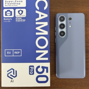 เกมมิ่ง แคมอน 50 โปร 5G รองรับซิมคู่ หน้าจอ HD 120Hz กล้อง 108MP ระบบปฏิบัติการ Android 15 สมาร์ทโฟน - Product Image 6