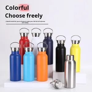 Termo Moderno de Acero Inoxidable, Botella de Agua Deportiva de Gran Capacidad con Pajita, Aislamiento Térmico de 6 a 12 Horas - Product Image 1