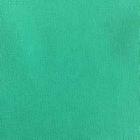 T-shirt personnalisé en tricot polyester respirant, léger, à manches courtes pour homme avec logo brodé