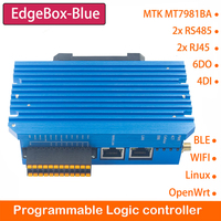 Controlador PLC Industrial Programable OpenEmbed MediaTek MT7981BA 1GB DDR4 RS485 Linux OpenWRT, Gateway IOT de Control Automático