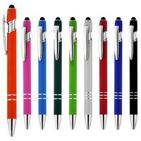 Bolígrafo MEGA Stylus con Logotipo Personalizado para Pantallas Táctiles, Bolígrafo con Punta de Bola, Bolígrafo de Metal con Logotipo Grabado Personalizado