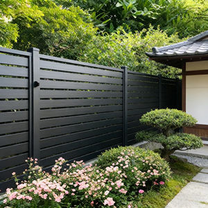 Paneles de Cerca de Privacidad para Jardín de Aluminio, Sistema Modular con Fijaciones Ocultas, Fácil Instalación - Product Image 6