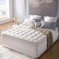 Matelas de Lit Queen Size en Gros pour un Sommeil Confortable et Respirant, Anti-Acariens, Luxe, pour Bien Dormir (Convient Également aux Lits King Size)