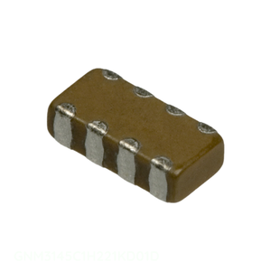 ฝาครอบ GNM3145C1H221KD01D 220pF ยึดพื้นผิว220PF ตัวเก็บประจุ50V NP0 1206 - Product Image 1