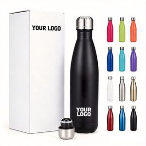 Steel Sports <b>Water</b> <b>Bottle</b> With Logo Printed for Office Business Promo Event Gift Custom Stainless Tumbler - Product Image 1