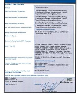 Đèn Bàn Cạnh Giường Chất Liệu Gốm Và Đèn Bàn Cho Phòng Trong Nhà - Product Image 5