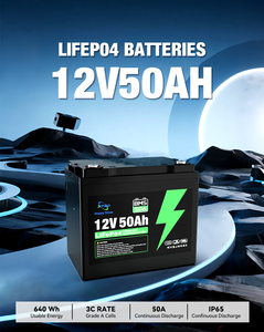 Diepe Cyclus 12V 24V Lithium Lifepo4 Cilindrische Batterij Loodzuur Vervangende Batterij 50ah 100ah Met Bms Thuisopslag - Product Image 6