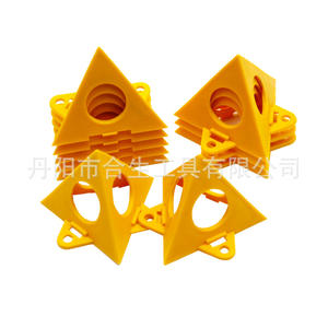 Soportes Triangulares de Plástico para Andamios, 10 Piezas, Color Amarillo, Herramienta para Reacabado de Muebles - Product Image 2
