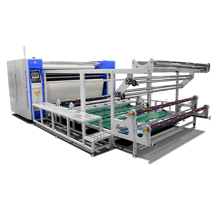 2.6M Calendar Rotary Heat Press Sublimation Roller Heat Press Transfer Calendar Machine For Textile Fabric Printing