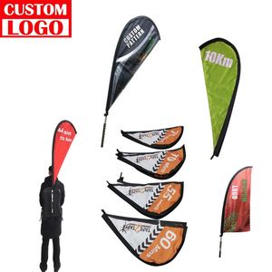 Sturdy Structure Lightweight Easy to Carry Long Service Life Outdoor Recreation Mount Tournament Decor Backpack Flag - Product Image 1