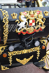 Meilleure qualité ZOWN, couleur personnalisée, calèche royale électrique à 4 roues avec garantie de 2 ans pour les mariages, les visites touristiques, 4 à 6 places - Product Image 6