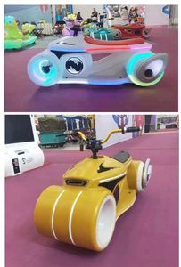 Precio de fábrica: Moto eléctrica Phantom para niños, coche de choque de fibra de vidrio, atracción de entretenimiento para uso comercial en interiores/exteriores - Product Image 3