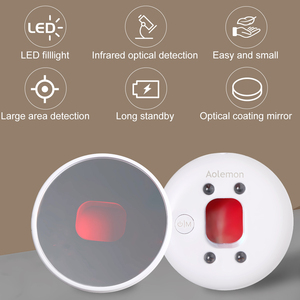Mini espejo de maquillaje compacto con luz LED Detector infrarrojo de bolsillo con Movimiento Infrarojos Luz de espejo cosmético pequeño - Product Image 5