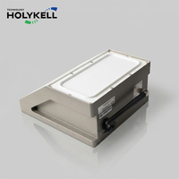 Capteur de niveau d'eau radar haute précision Holykell IP68 pour extérieur, capteur de vitesse sans contact, sortie RS485, débitmètre radar pour eaux usées