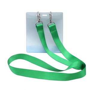 Factory Bulk Stocked 1.5cm Lanyards Blank Neck Straps With Logo <b>Custom</b> ID Card Holder <b>Keychain</b> Lanyards Plain - Product Image 3