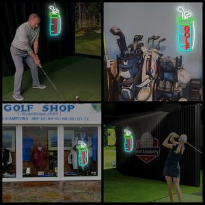 Golf Neon <b>Sign</b> LED indoor hanging ambient light shop <b>sign</b> wall decoration light entrance indicator light luminous <b>sign</b> 5V 12V - Product Image 4
