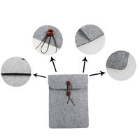 Ensemble de housses pour ordinateur portable en feutre personnalisées, portables, écologiques, douces, protectrices, housse pour iPad, sac intérieur pour ordinateur portable, sac pour ordinateur portable de 14 pouces