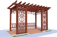Treillis de jardin en alliage d'aluminium thermolaqué durable, résistant aux intempéries, pour vignes et fleurs, facilement assemblable pour l'arrière-cour