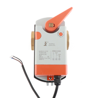 Válvula de Bola de Latón DN40 de 3 Hilos con Actuador Eléctrico 24V/220V para Agua OEM