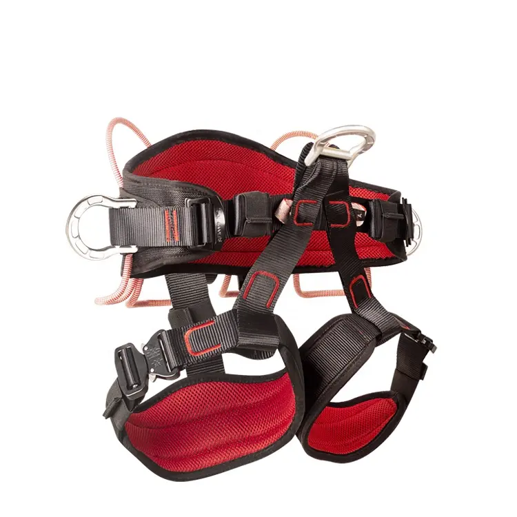 polyester sit harness Fall prevention  rock climbing  fire fighting  high-altitude operation safety equipment