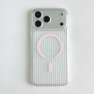 Custodia Protettiva Magnetica <span class=keywords><strong>Trasparente</strong></span> di Lusso per iPhone 17 Pro Max, Compatibile con <span class=keywords><strong>Apple</strong></span> 18 16 15, per Commercio Estero - Product Image 1