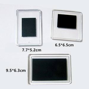 מסגרת תמונה מגנטית אקרילית צורות שונות מקרר מגנט 7.7*5.2 ס "מ מסגרת תמונה מגנטים מקרר דקורטיביים לקישוט הבית - Product Image 5