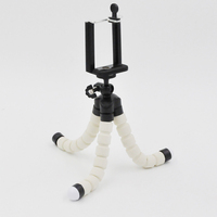 Pieuvre Style Mini Trépied Support de Téléphone Universel Flexible Support de Téléphone Portable pour Bureau Lit Pliant Conception pour Appareil Photo/Téléphone