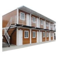 Maison préfabriquée détachable de 20 pieds ou 40 pieds, mini-maison de luxe, maison modulaire préfabriquée en conteneur