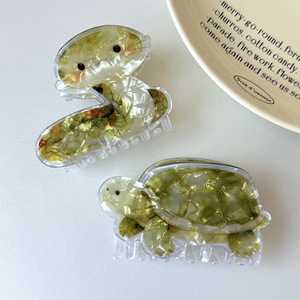 Liwu Nuevas Pinzas para el Cabello con Diseño de Animales Curvos (<span class=keywords><strong>Shiba</strong></span> <span class=keywords><strong>Inu</strong></span>, Corgi y Cachorro), Pinzas de Acrílico con Forma de Tiburón para Niñas - Product Image 5