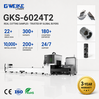 Machine de découpe laser à fibre automatique G.weike LF60M 1500 Watt pour métal, optimisation de la découpe AI, Cypcut CNC, refroidie par eau