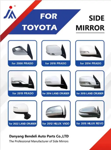 GUGO Rétroviseur latéral de voiture personnalisé Pièces détachées automobiles Nouveau rétroviseur latéral d'angle mort pour voitures Toyota Crown 2006 2007 2008 2009 - Product Image 6