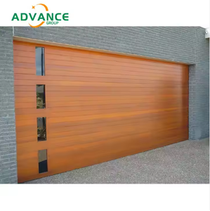 Puertas de Garaje Estilo Francés con Protección Contra el Frío, Aislamiento Térmico, Acero y Aluminio Espumado, Acabado en Aleación de Aluminio - Product Image 2