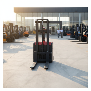 Transpallet Elettrico HaoRun Factory CDD20 2 Tonnellate 48V32AH Batteria Piombo-Acido Montante a Due Stadi 1150mm Forche Pneumatici PU Magazzino 850mm - Product Image 2