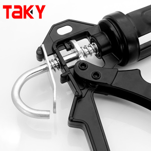 Heavy Duty manuel sans goutte <span class=keywords><strong>Silicone</strong></span> mastic <span class=keywords><strong>pistolet</strong></span> à calfeutrer fer colle acier aluminium baril plastique <span class=keywords><strong>pour</strong></span> la Construction - Product Image 4