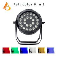 AICPOSE Produit Hotsale RGBW RGBWA UV 24pcs Led New Aluminium Par Light Outdoor Waterproof Led Par Light