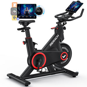 MERACH <span class=keywords><strong>Bicicleta</strong></span> de Ejercicio, <span class=keywords><strong>Bicicleta</strong></span> de Ciclismo Interiores PARA EL Hogar con Resistencia Magnética/Automática, <span class=keywords><strong>Bluetooth</strong></span> Estacionaria, 2 Unidades - Product Image 1
