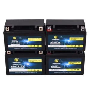 Nieuwe Product Motor Batterij Simson Gel Batterijen 12V 9ah/8ah Made In China