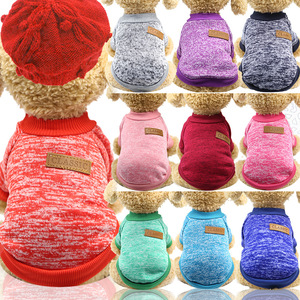 Classic Wool Sweater <b>For</b> Dogs And <b>Cats</b> Winter Warm Pet Hoodie <b>Clothes</b> Small Medium Large Size Pet Apparel - Product Image 1