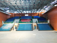 Vente en gros de tribune télescopique démontable gradin chaise stade sièges en plastique prix d'usine pour les sports et les divertissements