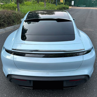 Kit carrosserie modifié pour Porsche Taycan 2019+ : Lame avant, jupes latérales, diffuseur arrière, becquet de coffre, becquet de toit