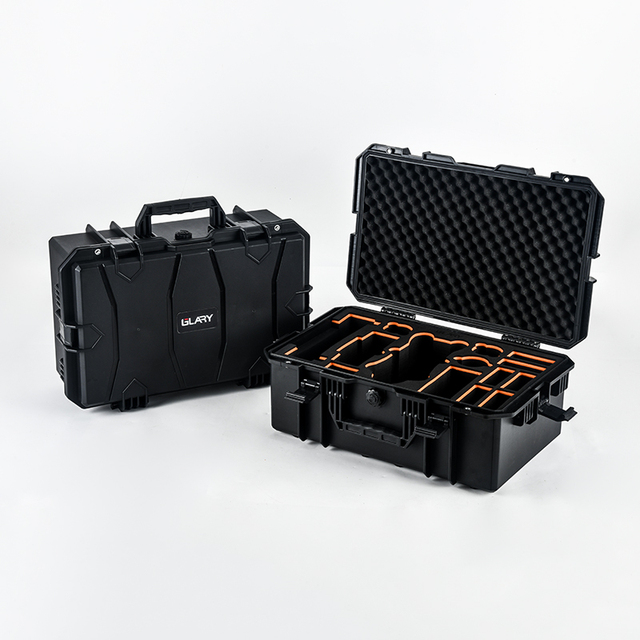 Waterproof Drone Case IP67 Rated Hard PP Box with Custom Foam for Mavic 4 Pro Impact-Resistant & Stackable for Field Missions