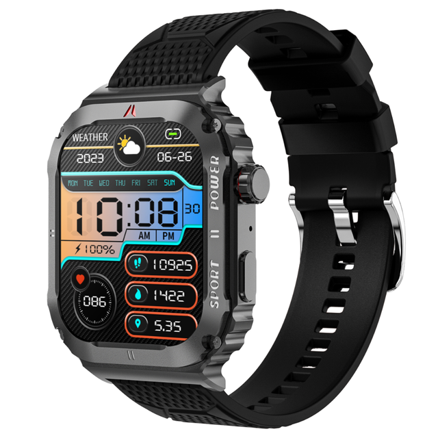 Unisex Sports Smart Watch OD3 BT Calling AI Voice Assistant Screen IP68 Waterproof GPS Tracking ECG NFC Android & IOS