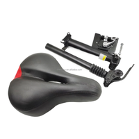 Selle de scooter électrique KUGOO M4 Pro d'origine, siège pliable de 10 pouces, réglable en hauteur, chaise amortissante