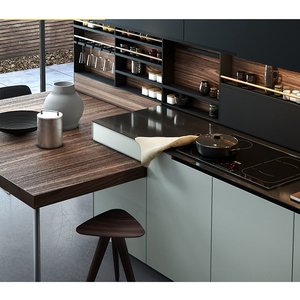 Armoires de Cuisine De luxe Design En Bois Massif/Armoire de Cuisine En Laque - Product Image 3