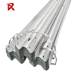 Roadsafe <span class=keywords><strong>Q235</strong></span> đường cao tốc guardrails nhúng nóng thép mạ kẽm W chùm sóng chùm/guardrail bảo vệ đường sắt - Product Image 5