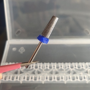 Foret à ongles en carbure <span class=keywords><strong>de</strong></span> tungstène 5 en 1, équipement <span class=keywords><strong>de</strong></span> manucure, cuticule propre, fraise dentaire - Product Image 5