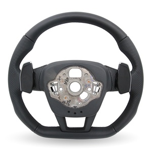 Volant en cuir assemblé pour <span class=keywords><strong>Audi</strong></span> A1 A3 A4 A5 A6 A7 A8 TT Q3 <span class=keywords><strong>Q4</strong></span> Q5 Q7 Q8 R6 R8 S3 S4 S5 S6 RS3 RS5 RS6 - Product Image 4