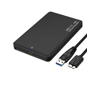 Haute qualité portable 2.5 pouces USB3.0 vers boîtier de disque dur sata disque dur externe usb3.0 boîtier de disque dur