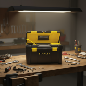 Stanley <b>Tool</b> <b>Box</b> 20 In <b>With</b> Hinges For Storage And Organization - Product Image 3